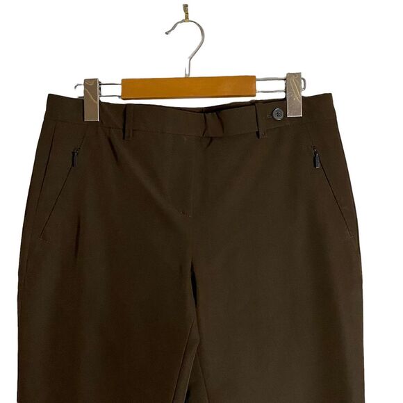 Boss by Hugo Boss Women's Brown Slim Fit Dress Pants - Picture 2 of 7
